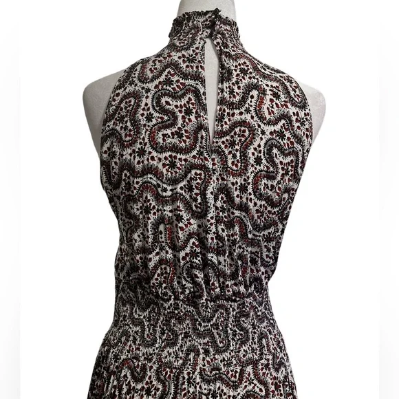 A.L.C. x Barney’s Renzo Paisley Pleated Dress - Picture 8 of 17